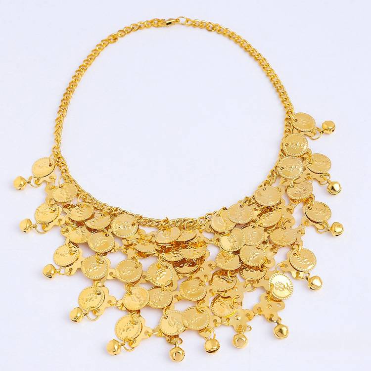 Golden necklace